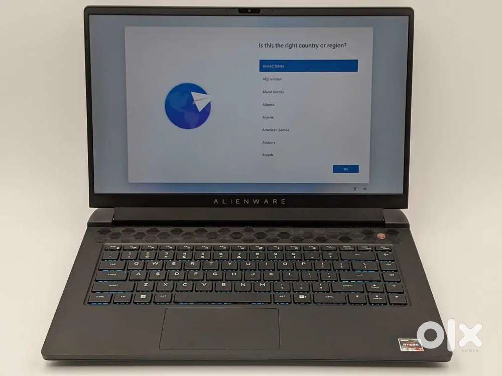 DELL ALIENWARE M15 R7 15 FHD 165Hz RYZEN 7 6800H 512GB SSD 16GB W11P