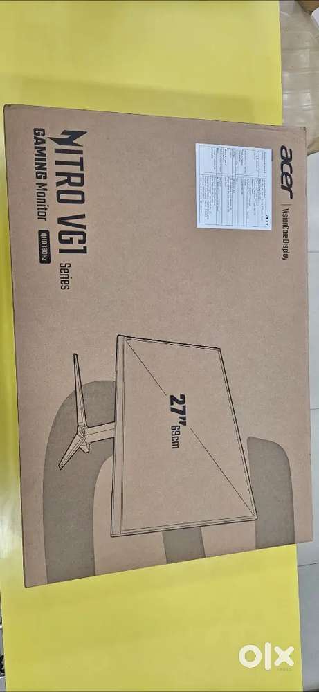 Acer NITRO VG1 series 68.58 cm (27 inch) WQHD IPS Panel