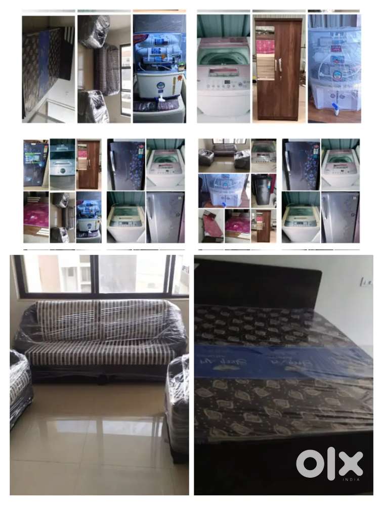 Moriyan rental services Fridge on washing machine all furniture rental