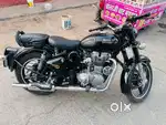 Brand New condition with alloy wheel, self start, clasic 350 Black c