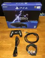 Sony PlayStation 4 Slim 500GB Console Glacier White 2 controllers