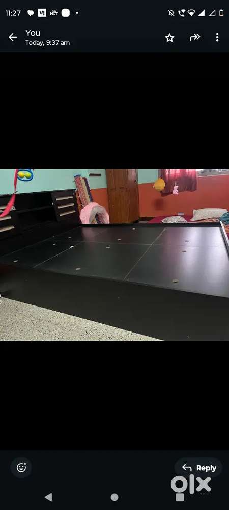 Queen size cot/bed