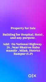 Building on sale
