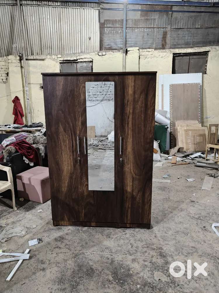 Brand New Jungle Wood Colour 3 Door Cupboard