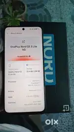 Grab it OnePlus Nord CE 3 lite (8/256) Complete Top Conditon Fix 12700
