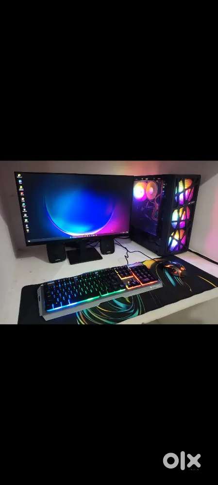 NEW PC 16GB RAM+ 24 Samsung Monitor  Perfect for Work & Casual Gaming