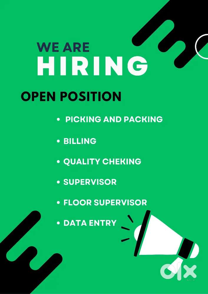 WE ARE HIRING DATA ENTRY EXECUTIVE FOR WAREHOUSE