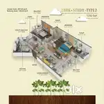 2.5bhk (2bhk plus study) 70 lakh fixed price