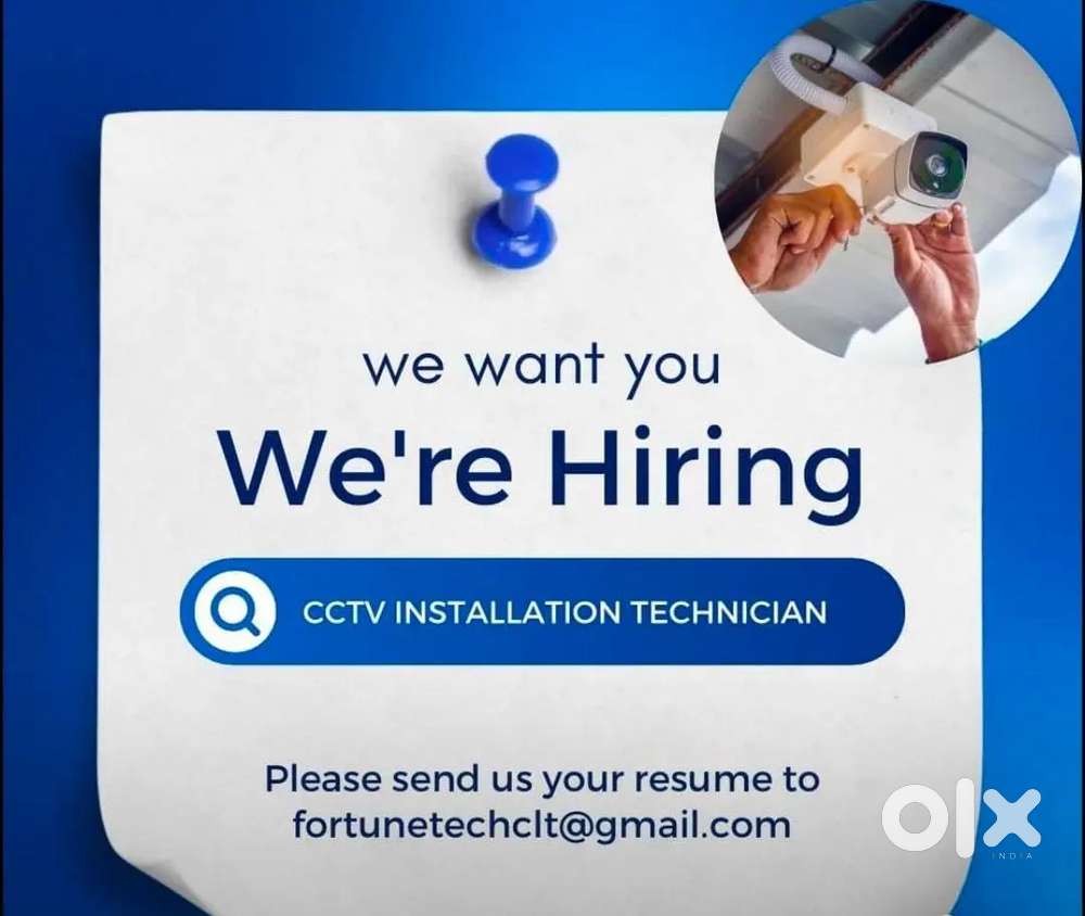 Hiring cctv installation staff for calicut