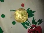 Indian real 20 paise coin