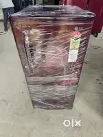 LG single door flower design 5 star rating refrigerator