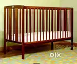 Babyhug Malmo Cot & Mattress Set + Baby Pram(price negotiable)
