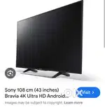 Sony 43 inch X8200E