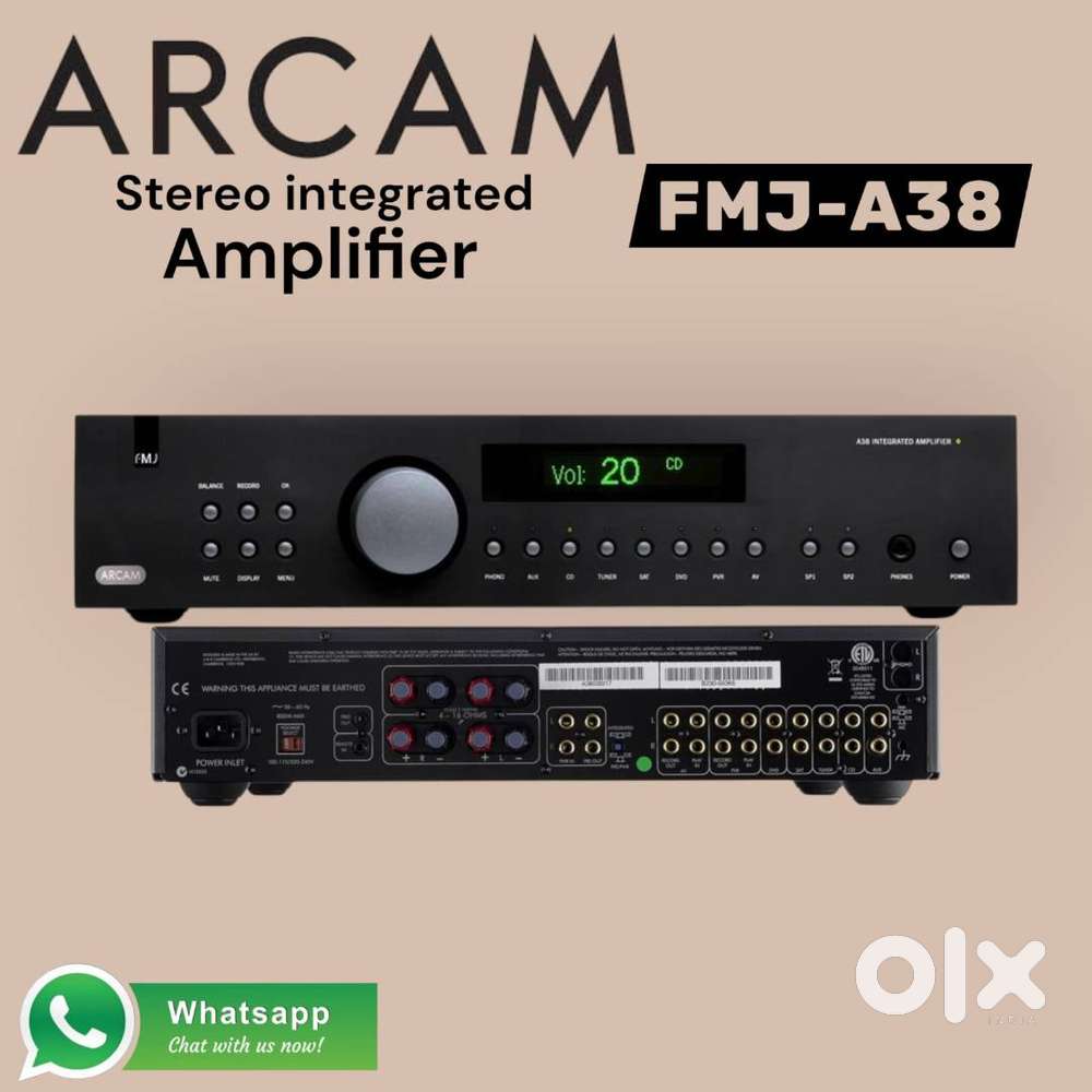 Arcam FMJ A38 integrated amplifier