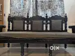Classic Antique solid wood 3+2 sofa set for sale in Sithalapakkam