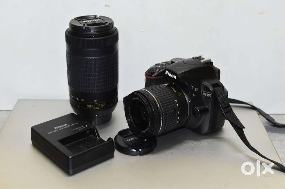 Nikon D3400 Camera with 2 Lens kit
