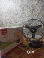 Havells birdie 230 mm black gray new table fan2months used only