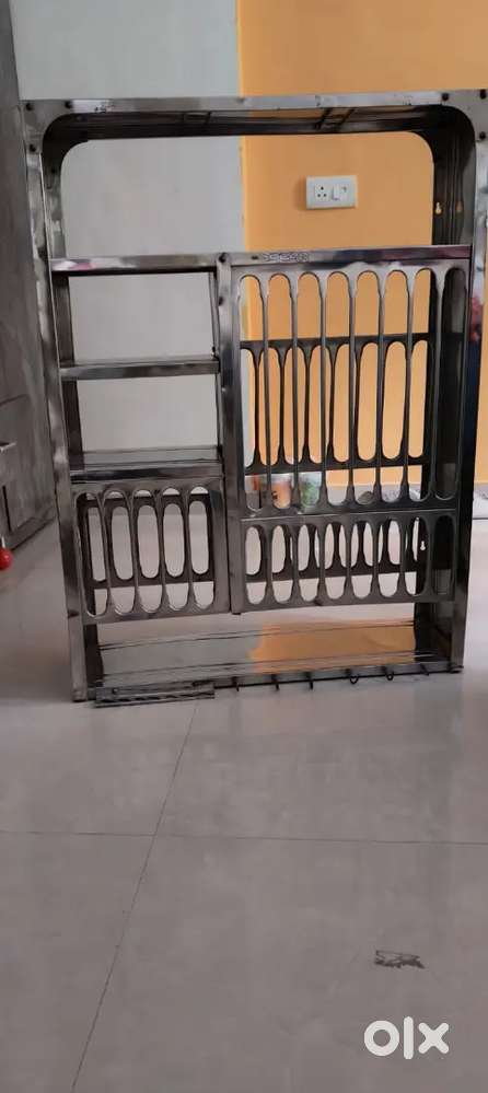 Steel bartan rack