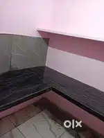 2 room set available in vikas nagar.with bed nd chairs
