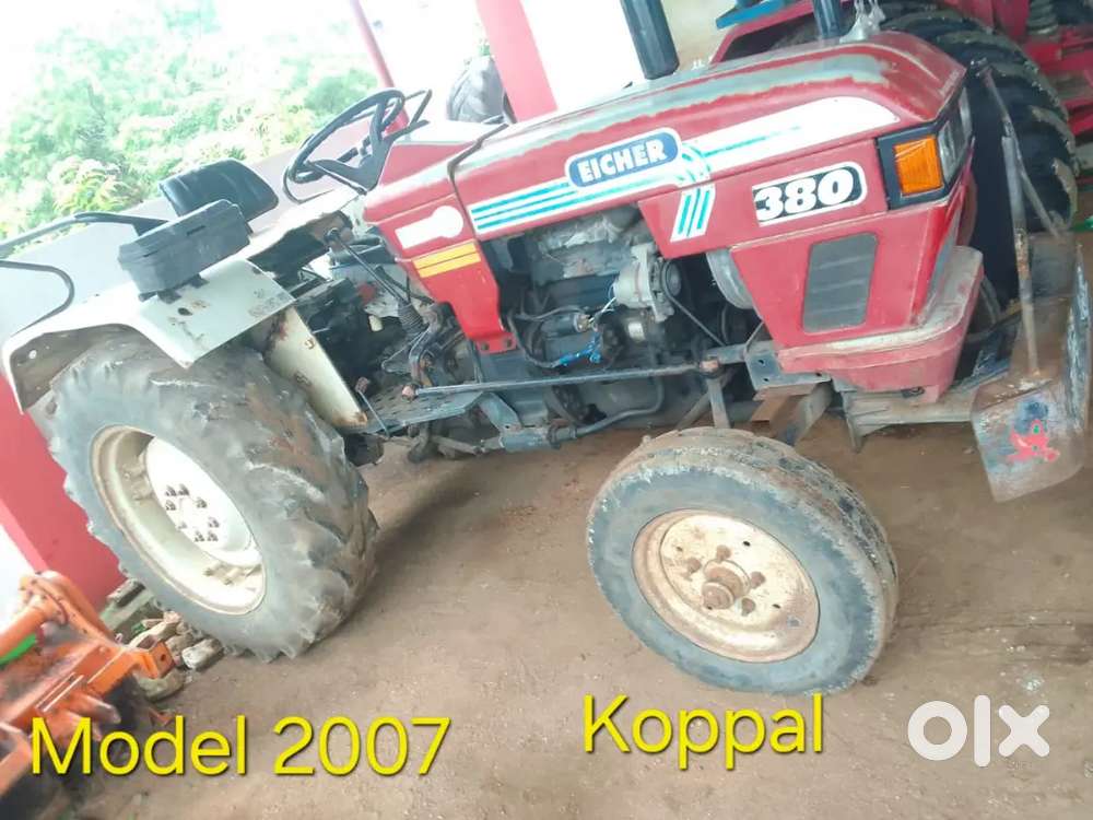 Eicher 380 tractor . Model 2007. Available in koppal