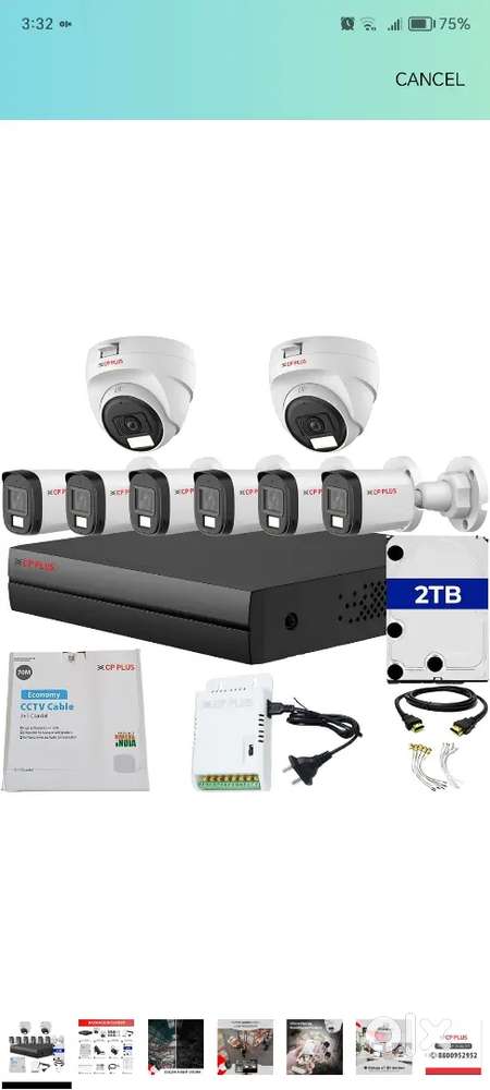 Security system installation & Maintenance service.