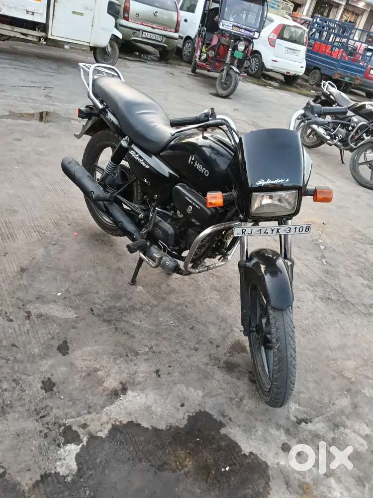 Splendor bike black colour