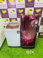 Combination of samsung Top load washing machine & Lg single door fridg