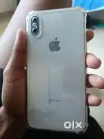 I phone x 256gb   screen small cracker