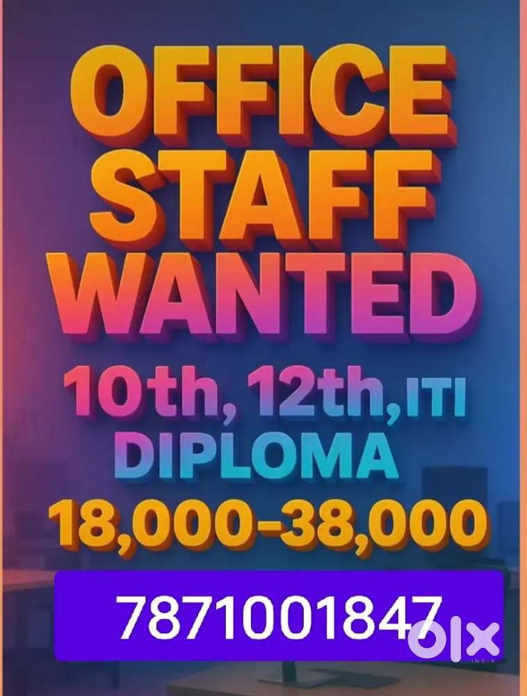 job vacancy available male and female!!