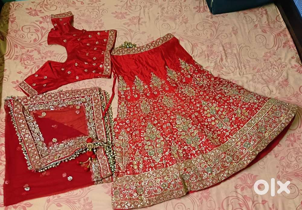 Heavy Bridal Lehenga in excellent condition