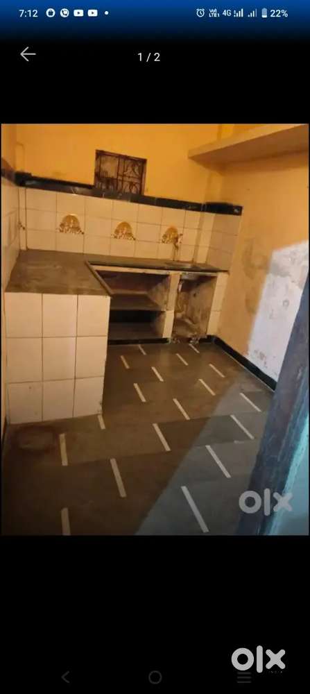 2 Room kitchen late bath for rent