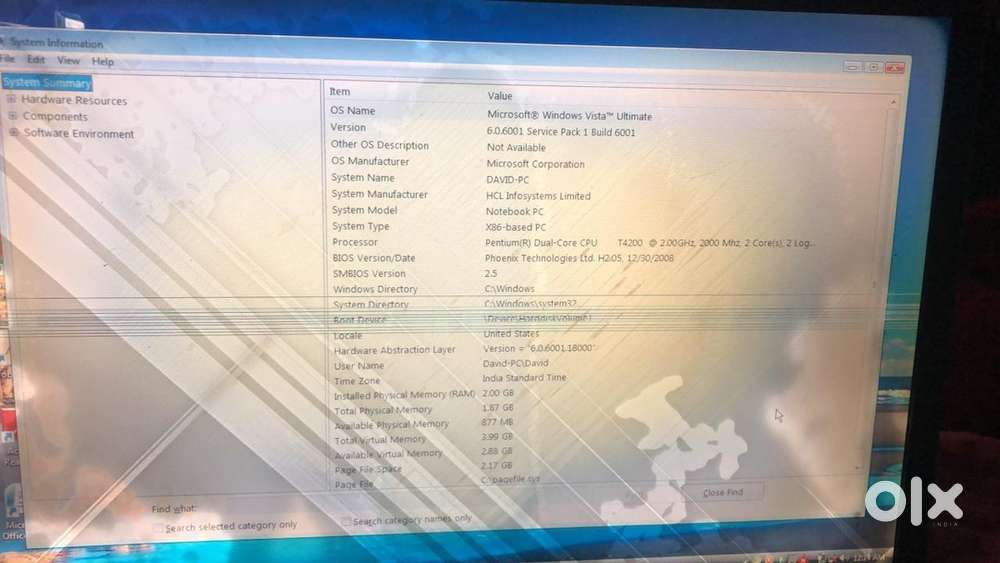 HCL laptop