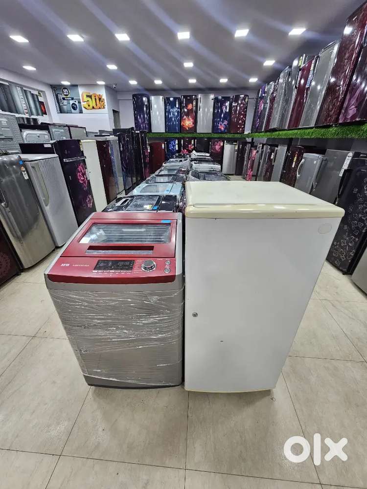 Ready to use refurbished washing machine & fridges