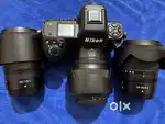 Z8 Nikon mirror less camera with lens