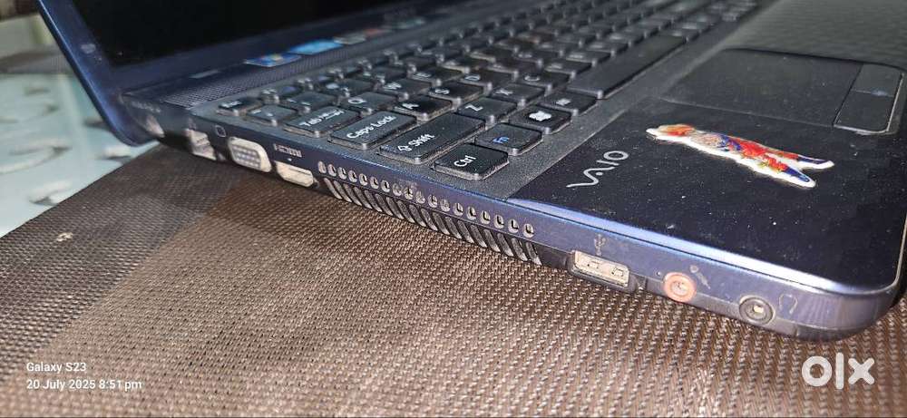 Sony Vaio i5 500GB, 4GB RAM, NVIDIA Graphic card.