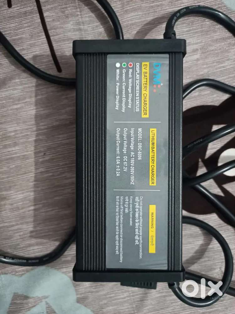 Lithium battery charger 60 volt