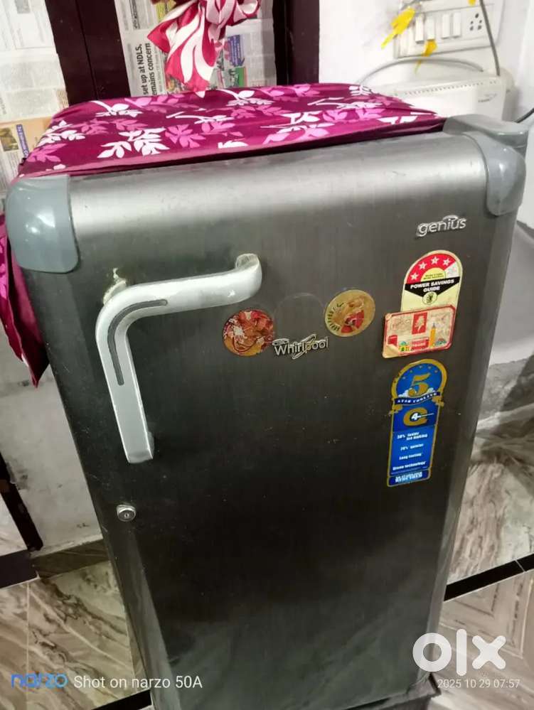 Whirlpool single door fridge in  very good condition