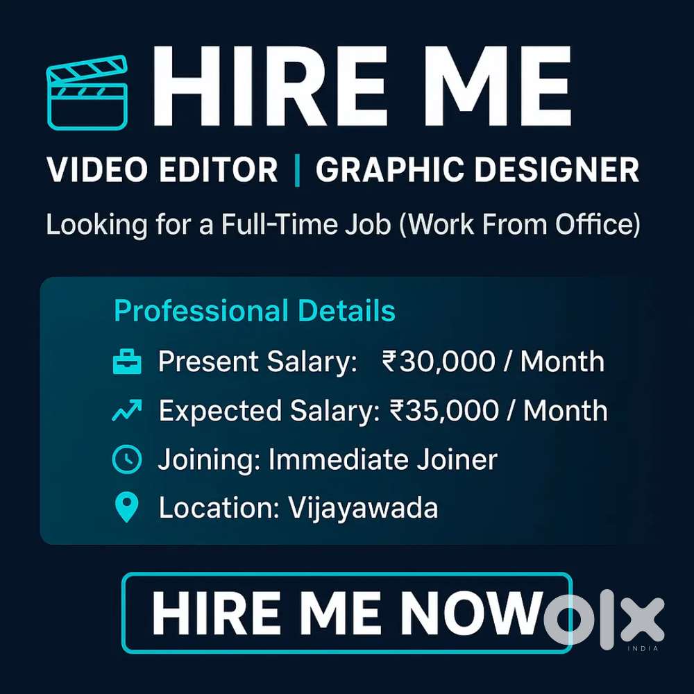 Sr Video editor and Graphic Designer
