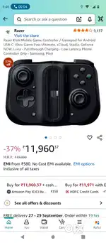 Razer kishi mobile game controller