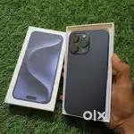 iPhone 15 PRO MAX 256 bh-87% brand new condition exchange available