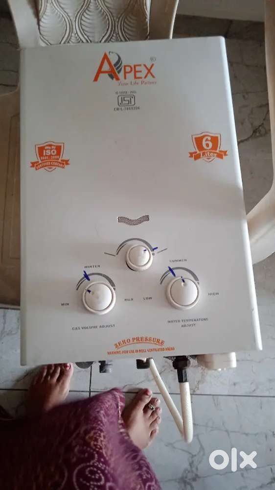 Gas geyser