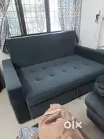 Sofa cam bed with coshion and big  storage