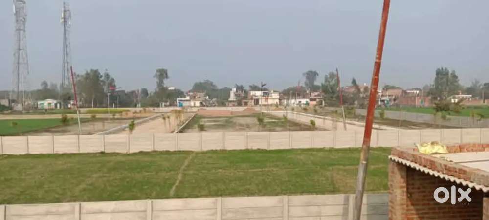 लखनऊ मे प्लाट ले आउटर रिंग रोड पे सेवई मार्केट के निकट LDA से NOC