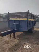 Tractor dumper / trolley, double tyres with double pump