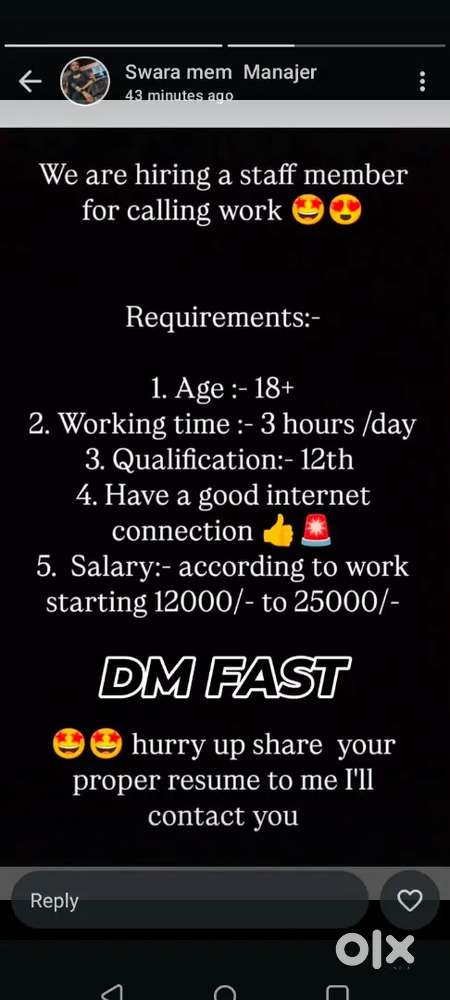 Pvt limited  international work from home apply for this side