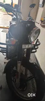 1 yr old Royal enfield sliver black bullet 350 of 2024 model