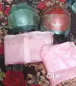 New 2 helmet and 1 new rin cord