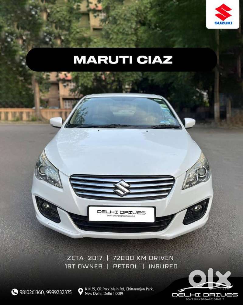 Maruti Suzuki Ciaz Zeta, 2017, Petrol
