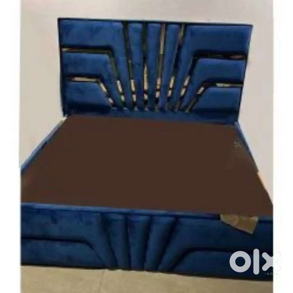 Super discount buy new double bed with box -5990/- EMI available