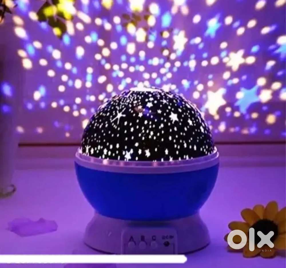 Dream Rotating Colour Changing Projection Lamp  Night Lamp ( 15 CM )